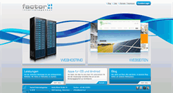 Desktop Screenshot of factor4.at
